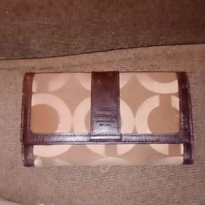 Coach wallet